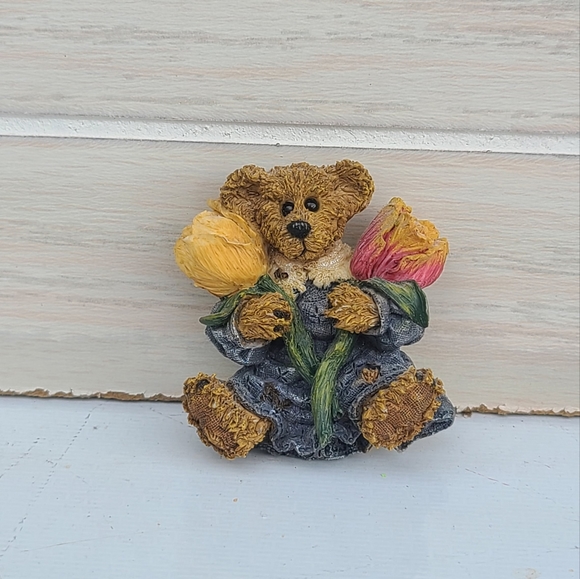 Boyd's Bears Pin Tulip An Armful of Blooms Floral Collection - Picture 2 of 4